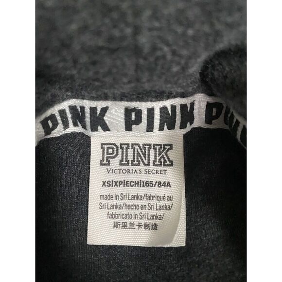 PINK Victoria Secret PINK Sweatshirt Size Pullover Logo Preppy - Picture 6 of 7